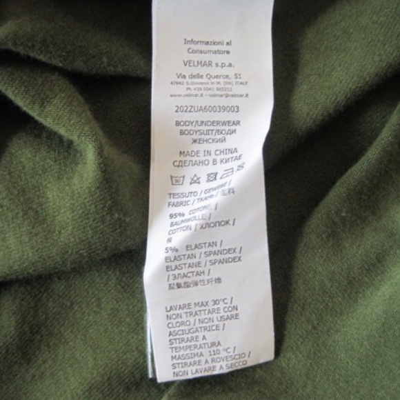 Authentic Moschino Underwear Bodysuit - Picture 8 of 9